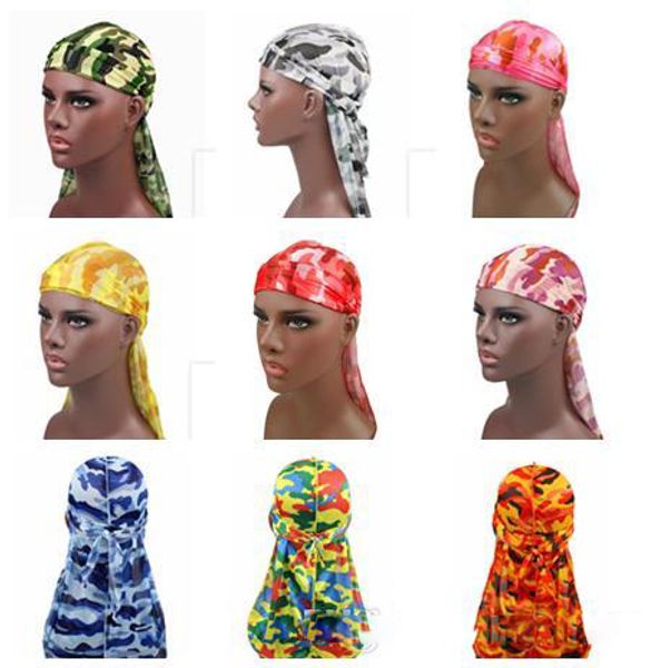 9 цветов мужская мужская durags бандана тюрбан шляпа камуфляж печатных длиннохвостый пират cap головные уборы аксессуары для волос, Blue;gray
9 цветов мужская мужская durags бандана тюрбан шляпа камуфляж печатных длиннохвостый пират cap головные уборы аксессуары для волос, Blue;gray