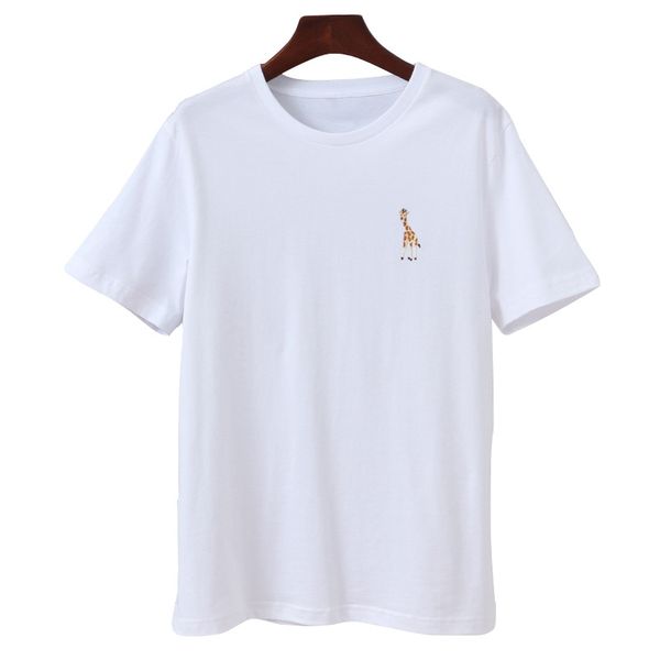 classic style, good fabrics and possession are the beginning of another fashion. embroidery loose wild boys t-shirtssize: s~xl, White;black
classic style, good fabrics and possession are the beginning of another fashion. embroidery loose wild boys t-shirtssize: s~xl, White;black