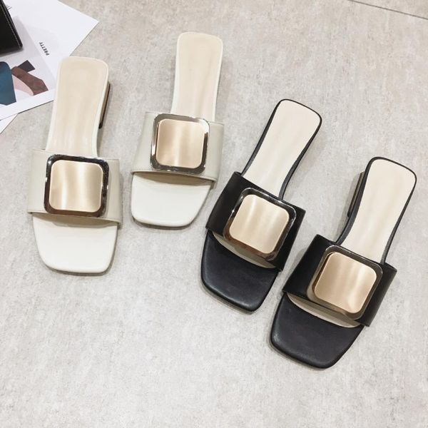 new quality designer women's slippers, square toe shoes, women's thick heel slippers, summer open-toed ladies sandals,size 34-41, Black
new quality designer women's slippers, square toe shoes, women's thick heel slippers, summer open-toed ladies sandals,size 34-41, Black
