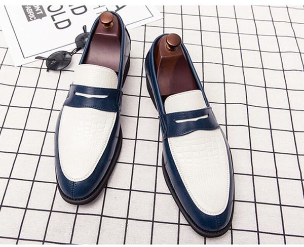 new design slip-on wedding nightclub designer shoes men's business leather shoes da4, Black
new design slip-on wedding nightclub designer shoes men's business leather shoes da4, Black