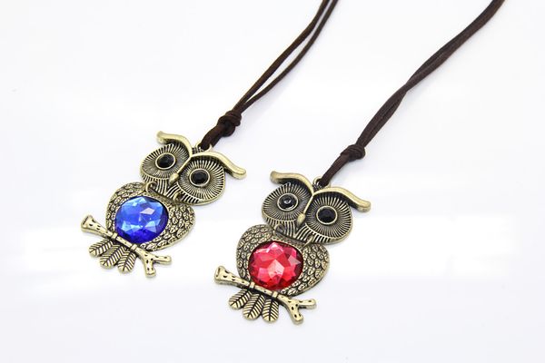New style Korean version of Baitao retro cut zircon owl alloy sweater chain with one hair substitute
New style Korean version of Baitao retro cut zircon owl alloy sweater chain with one hair substitute