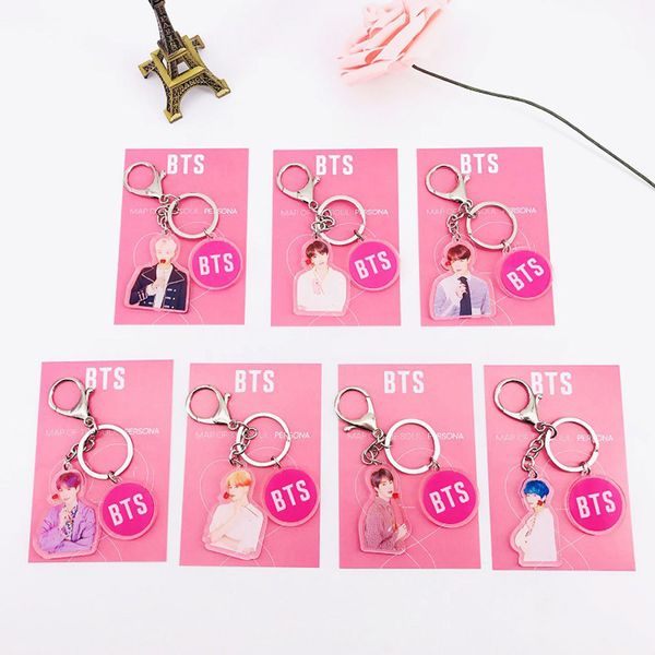 bangtan boys keychain handsome ps pendant key chain kpop acrylic keyring pendant hand tag toy accessories, Silver
bangtan boys keychain handsome ps pendant key chain kpop acrylic keyring pendant hand tag toy accessories, Silver