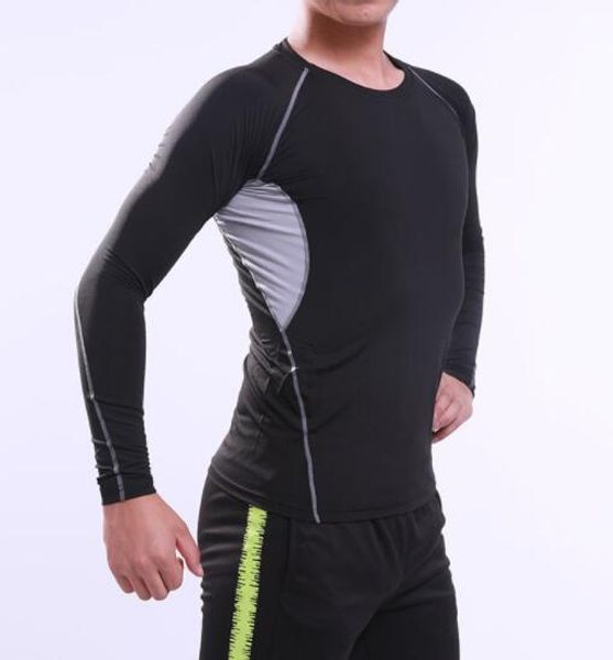 discount quick drying sports tights long sleeve men football training base shirt running yoga suit breathable fitness suit training yakuda, Black
discount quick drying sports tights long sleeve men football training base shirt running yoga suit breathable fitness suit training yakuda, Black