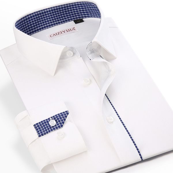 men's casual shirts caiziyijia men smart long sleeve standard-fit dress mens -clothing line patchwork cotton blouse shirt, White;black
men's casual shirts caiziyijia men smart long sleeve standard-fit dress mens -clothing line patchwork cotton blouse shirt, White;black