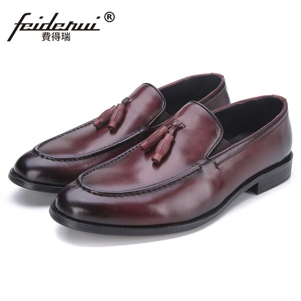 round toe slip on man casual comfortable shoes genuine leather office loafers tassels men's formal dress flats for male js366, Black
round toe slip on man casual comfortable shoes genuine leather office loafers tassels men's formal dress flats for male js366, Black