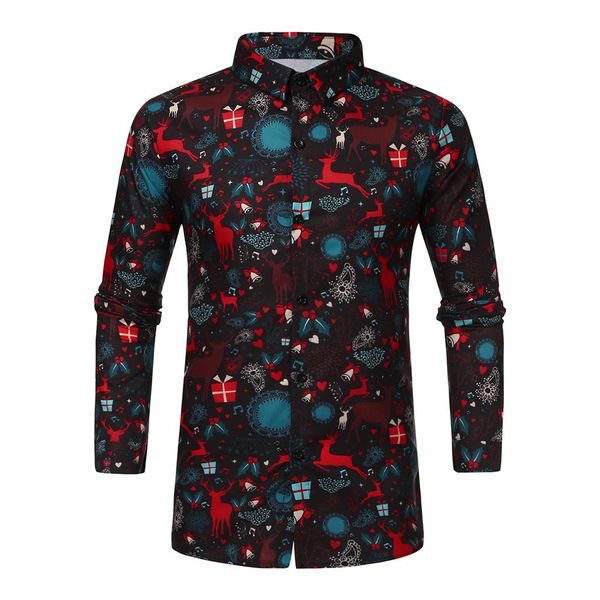 jaycosin men shirt long sleeve 2019 christmas elk reindeer print mens shirts blouses shirt men camisa masculina 19nov7, White;black
jaycosin men shirt long sleeve 2019 christmas elk reindeer print mens shirts blouses shirt men camisa masculina 19nov7, White;black
