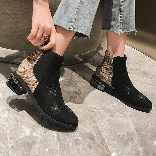 2019 new autumn winter women boots leopard printed heel print european ladies shoes pu fashion high heels boots 35-39, Black
2019 new autumn winter women boots leopard printed heel print european ladies shoes pu fashion high heels boots 35-39, Black