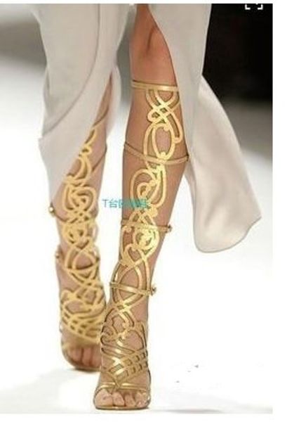 2019 ladies leather 11cm high heel dress shoes gladiator t-heels hollow out cutout knee long boots gold colour size 35-42, Black
2019 ladies leather 11cm high heel dress shoes gladiator t-heels hollow out cutout knee long boots gold colour size 35-42, Black