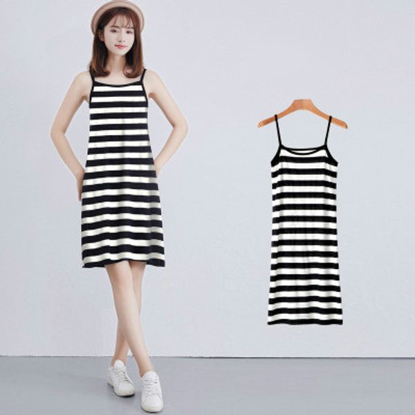 womens designer dress luxury suspenders loose fashion sleeveless dresses casual slim crew neck quick dry one-piece trendy underdress, Black;gray
womens designer dress luxury suspenders loose fashion sleeveless dresses casual slim crew neck quick dry one-piece trendy underdress, Black;gray