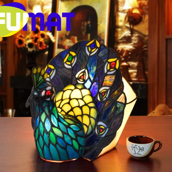 fumat tiffany european barock style table lamps stained glass desk lamp peacock bird's nest led bulbs luxury table lights
fumat tiffany european barock style table lamps stained glass desk lamp peacock bird's nest led bulbs luxury table lights