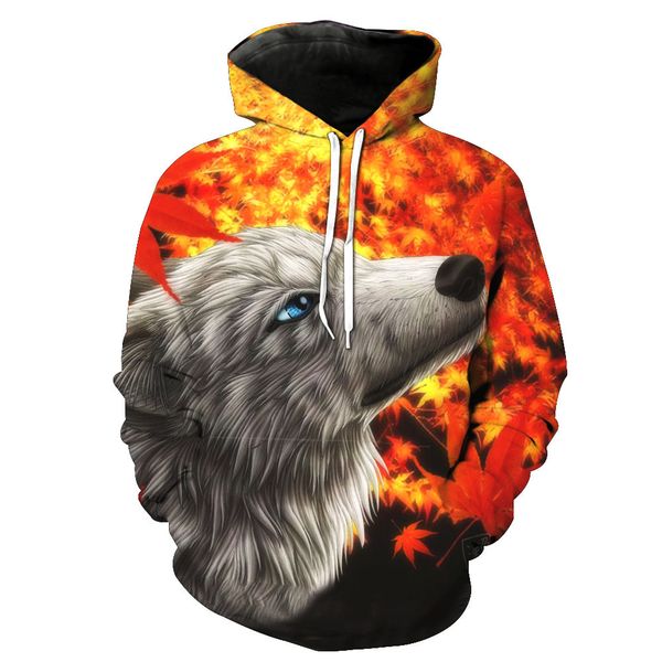 digital white wolf printing with cap pocket cover men's fashion men's clothing with hat clothing printing blouse hoodies, Black
digital white wolf printing with cap pocket cover men's fashion men's clothing with hat clothing printing blouse hoodies, Black