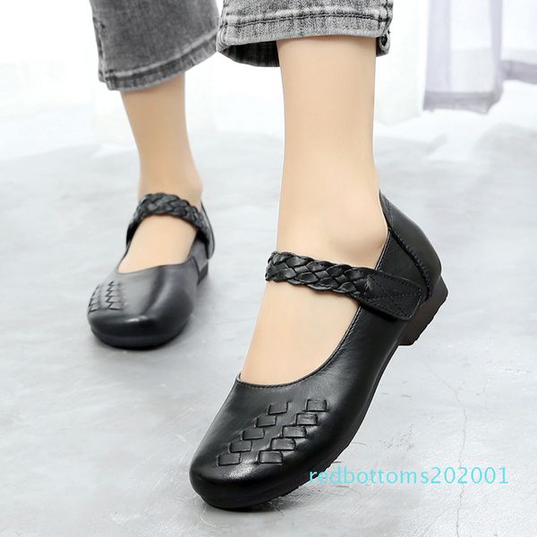sale soft cowhide genuine leather shoes comfort soft bottom mother shoes flat 2020 spring elegant fashion r01, Black
sale soft cowhide genuine leather shoes comfort soft bottom mother shoes flat 2020 spring elegant fashion r01, Black