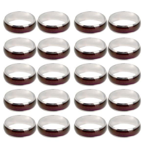 20pcs amazing mood ring emotion feeling color change ring jewelry size 6-10, Golden;silver
20pcs amazing mood ring emotion feeling color change ring jewelry size 6-10, Golden;silver