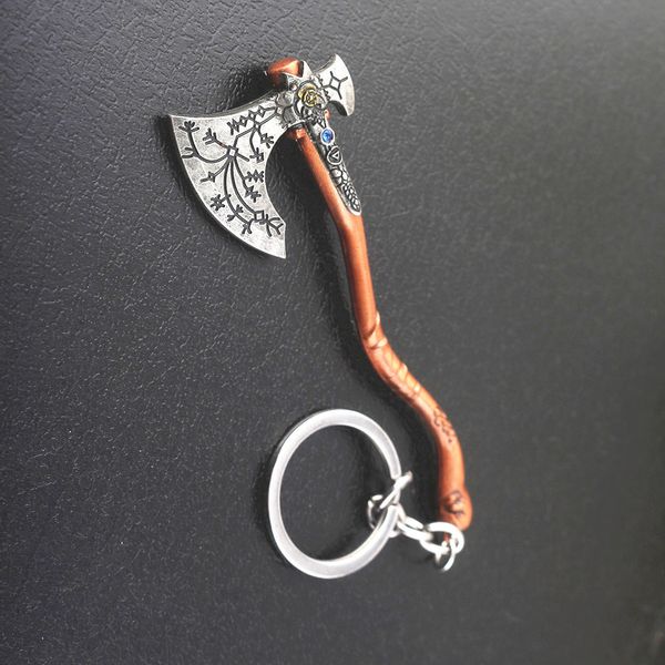 god of war 4 kratos sword key chain pendant keyring jewelry men and women car key accessories, Silver
god of war 4 kratos sword key chain pendant keyring jewelry men and women car key accessories, Silver