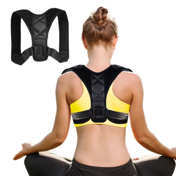 posture corrector clavicle spine back shoulder lumbar brace support belt posture correction prevents slouching
posture corrector clavicle spine back shoulder lumbar brace support belt posture correction prevents slouching