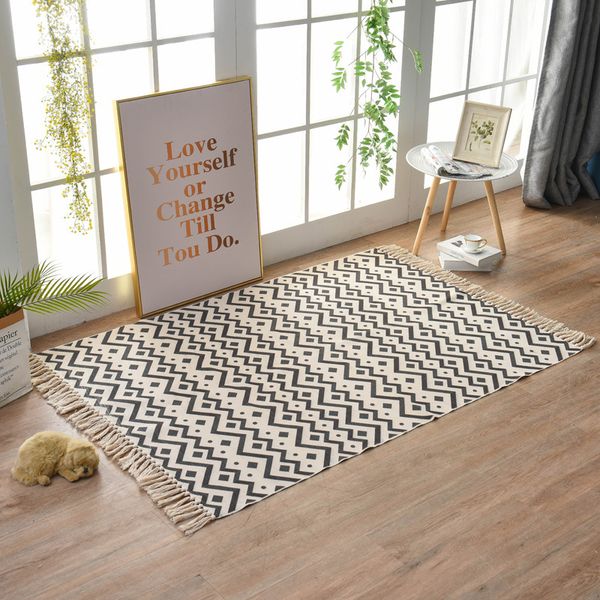 120x180cm cotton carpet for living room home bedroom rug bedside geometric rug carpet with tassels kids play area rugs yoga mat
120x180cm cotton carpet for living room home bedroom rug bedside geometric rug carpet with tassels kids play area rugs yoga mat
