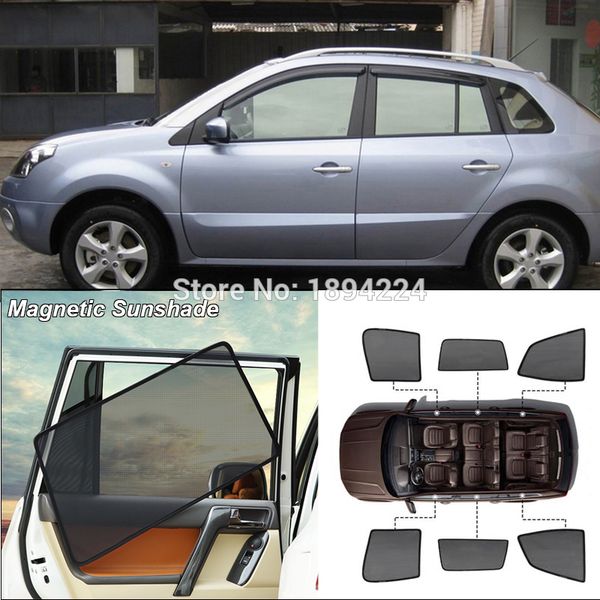 car full side windows magnetic sun shade uv protection ray blocking mesh visor for koleos 2010
car full side windows magnetic sun shade uv protection ray blocking mesh visor for koleos 2010