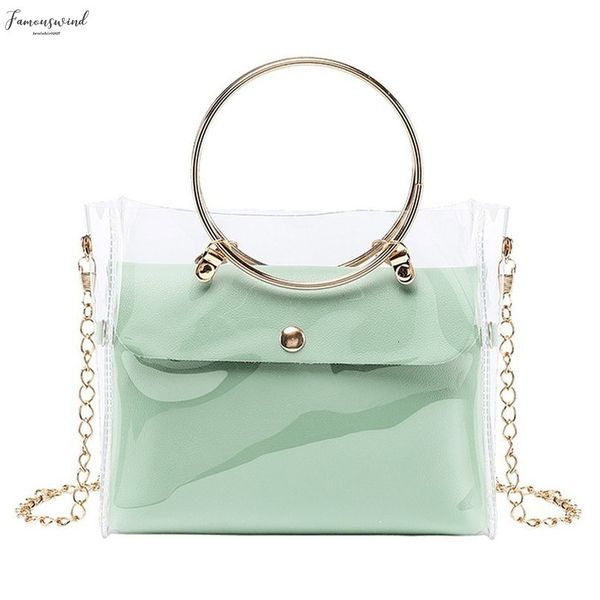 lady fashion shoulders jelly package handbag fashion small transparent purse mobile phone metal ring messenger bag 2020 new
lady fashion shoulders jelly package handbag fashion small transparent purse mobile phone metal ring messenger bag 2020 new