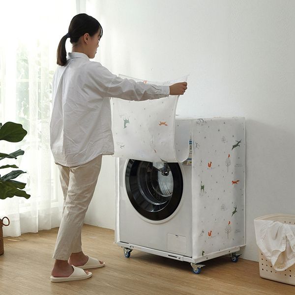 waterproof thicken fully automatic drum type portable dustproof washing machine cover washing machine cover
waterproof thicken fully automatic drum type portable dustproof washing machine cover washing machine cover