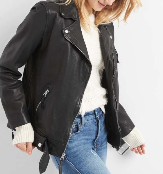 2018 bf boyfriend style women's oversize genuine leather sheepskin coat motorcycle jacket for lady female black plus big size
2018 bf boyfriend style women's oversize genuine leather sheepskin coat motorcycle jacket for lady female black plus big size