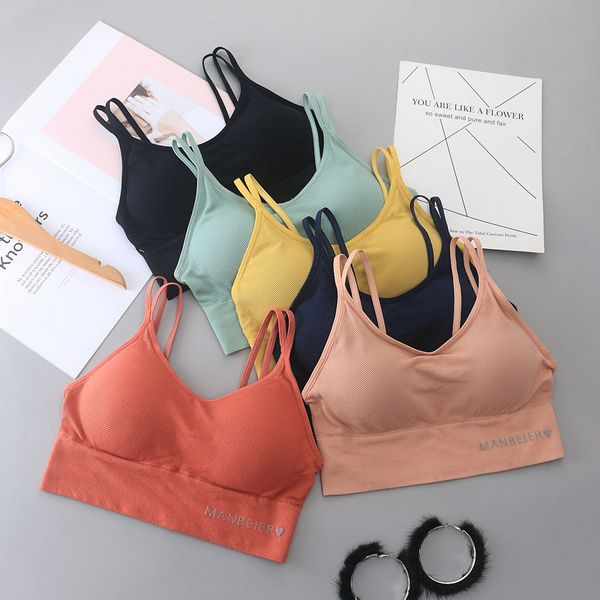 sports bra women fitness seamless yoga bra women high elastic padded seamless gym crop push up sport, White;black
sports bra women fitness seamless yoga bra women high elastic padded seamless gym crop push up sport, White;black
