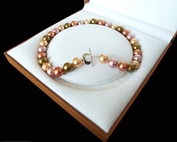 multicolors 12mm south sea multicolor shell beads shell pearl necklace long sweater chain wedding women gift word 925 silver
multicolors 12mm south sea multicolor shell beads shell pearl necklace long sweater chain wedding women gift word 925 silver