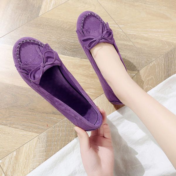 women's shoes 2020 new flat fairy fairy tassel bow tie comfortable wild peas shoes tide, Black
women's shoes 2020 new flat fairy fairy tassel bow tie comfortable wild peas shoes tide, Black