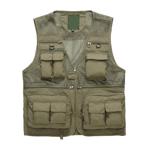outdoor quick-drying fishing vest multi-pocket breathable mesh pgraphy casual vest hsj88, Black;white
outdoor quick-drying fishing vest multi-pocket breathable mesh pgraphy casual vest hsj88, Black;white