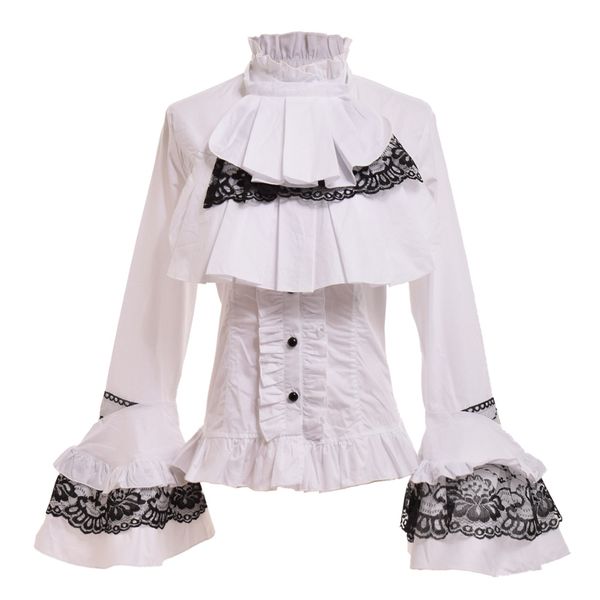black/white womens vintage gothic steampunk puff sleeve blouse elegant princess empire royal lolita waist lace up shirt
black/white womens vintage gothic steampunk puff sleeve blouse elegant princess empire royal lolita waist lace up shirt