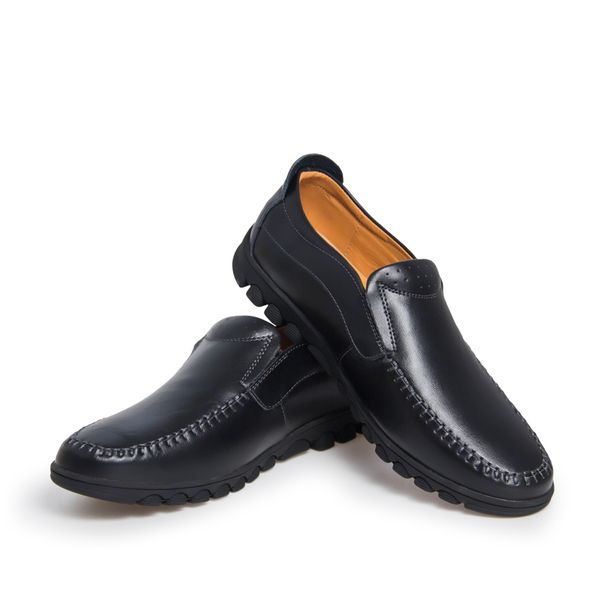 fashion men genuine leather shoes business casual footwear men soft face flat base shoes male casual peas size 38-46 *8016, Black
fashion men genuine leather shoes business casual footwear men soft face flat base shoes male casual peas size 38-46 *8016, Black