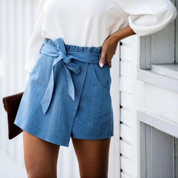 women denim shorts skirts fashion slim fit ladies short pants lace up short jeans trouser streetwear summer casual shorts office, White;black
women denim shorts skirts fashion slim fit ladies short pants lace up short jeans trouser streetwear summer casual shorts office, White;black