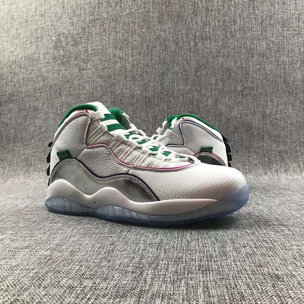 new 10 wings white clover chrome black men basketball shoes sneakers good quality jumpman 10s green silver mens sports trainer
new 10 wings white clover chrome black men basketball shoes sneakers good quality jumpman 10s green silver mens sports trainer
