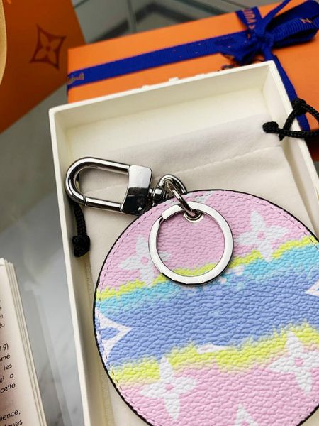 with box selling designer keychains monogram round leather keybuckle stainless steel accessories designer keyrings for women and men
with box selling designer keychains monogram round leather keybuckle stainless steel accessories designer keyrings for women and men
