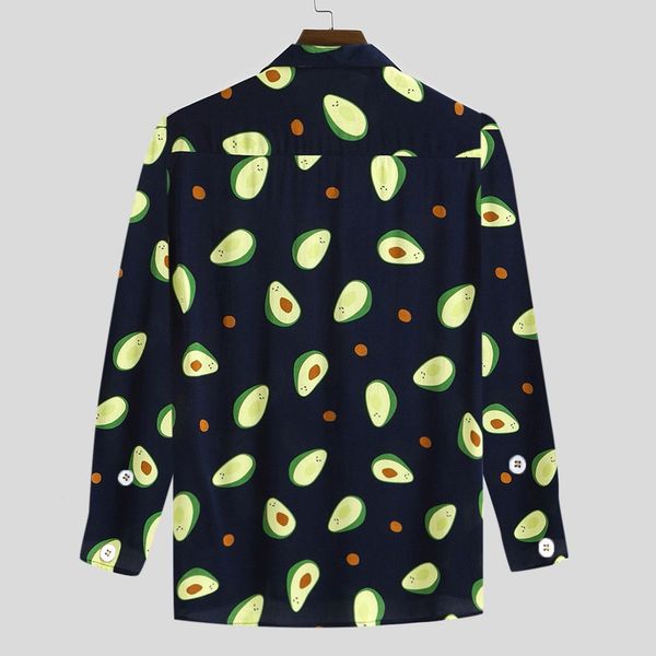 осень авокадо печати мужская рубашка гавайская рубашка мужская смешной printed turn down воротник с длинным рукавом рубашки повседневные str, White;black
осень авокадо печати мужская рубашка гавайская рубашка мужская смешной printed turn down воротник с длинным рукавом рубашки повседневные str, White;black