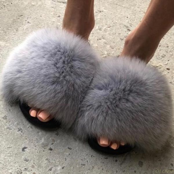 37 color fur slippers women real fur slides home slippers furry flat sandals outdoor fluffy indoor shoes woman 20-1, Black
37 color fur slippers women real fur slides home slippers furry flat sandals outdoor fluffy indoor shoes woman 20-1, Black