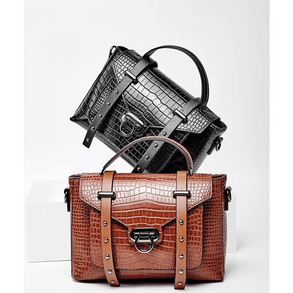 genuine leather bag vintage bag cow leather fashion bags ladies luxury bags aligator messenger handbags women designer
genuine leather bag vintage bag cow leather fashion bags ladies luxury bags aligator messenger handbags women designer