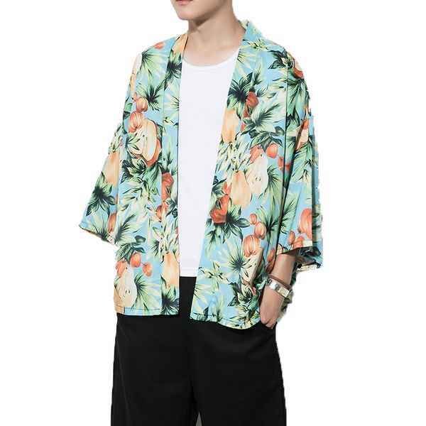 2019 men shirt mens printed hawaiian beach shirts dress shirts men short sleeve male kimono cardigan sunscreen clothing, White;black
2019 men shirt mens printed hawaiian beach shirts dress shirts men short sleeve male kimono cardigan sunscreen clothing, White;black
