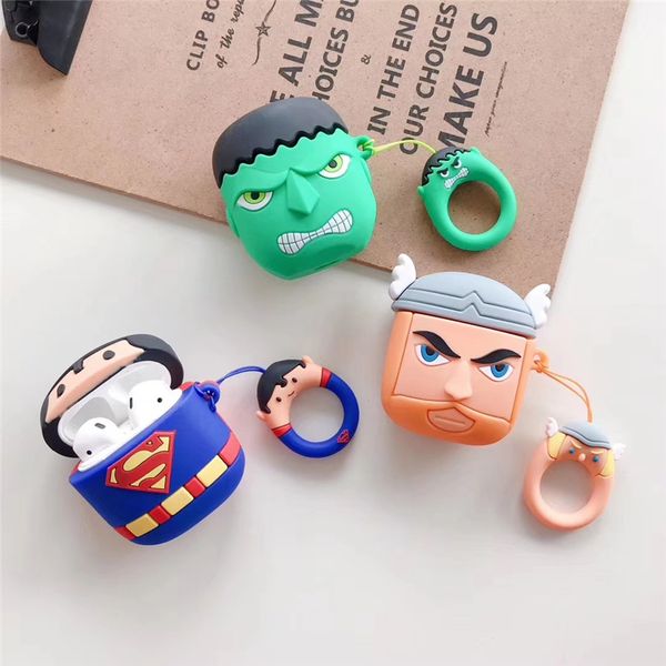 3d cartoon superhero case for apple airpods superman batman captain america spiderman protective shockproof silicone case cover pouch cases
3d cartoon superhero case for apple airpods superman batman captain america spiderman protective shockproof silicone case cover pouch cases