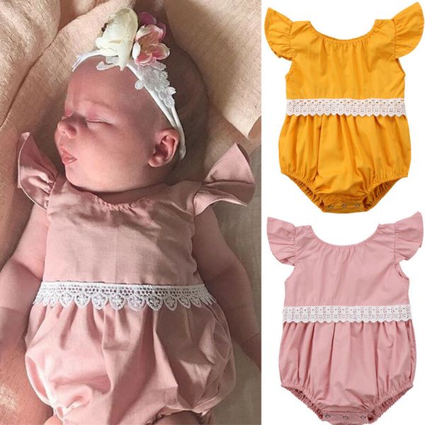 arrival cute newborn baby girl solid lace bodysuit clothes outfits infant baby girls casual summer outfits bodysuits z, Blue
arrival cute newborn baby girl solid lace bodysuit clothes outfits infant baby girls casual summer outfits bodysuits z, Blue