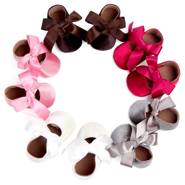 девочка атласной ленты bowknot принцесса обуви для младенцев мягкой подошвы первой ходунки антипробуксовочной обуви prewalking обуви
девочка атласной ленты bowknot принцесса обуви для младенцев мягкой подошвы первой ходунки антипробуксовочной обуви prewalking обуви