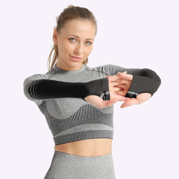 yoga outfits sportswear women's clothing gym sports tights shirt seamless knitted color matching running long sleeves t-shirt, White;red
yoga outfits sportswear women's clothing gym sports tights shirt seamless knitted color matching running long sleeves t-shirt, White;red