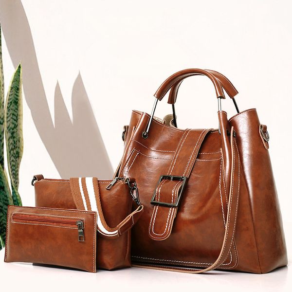 3pcs/set composite bag 2018 women handbags patent leather vintage ladies shoulder bags
3pcs/set composite bag 2018 women handbags patent leather vintage ladies shoulder bags