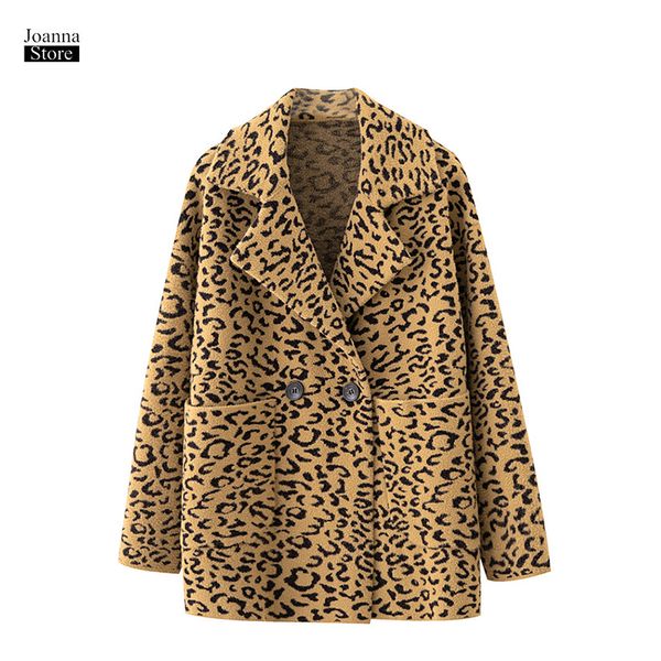 leopard jacket women vintage suit collar winter plus size jackets elegant party coats loose thick bomber coat office ladies coat, Black;brown
leopard jacket women vintage suit collar winter plus size jackets elegant party coats loose thick bomber coat office ladies coat, Black;brown