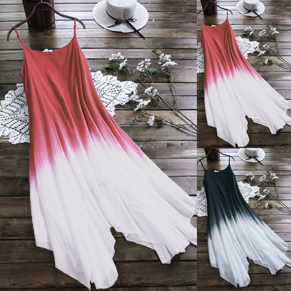 summer dress 2019 women's fashion halter backless dress asymmetrical strapless gradient dresses woman party night vestidos, Black;gray
summer dress 2019 women's fashion halter backless dress asymmetrical strapless gradient dresses woman party night vestidos, Black;gray