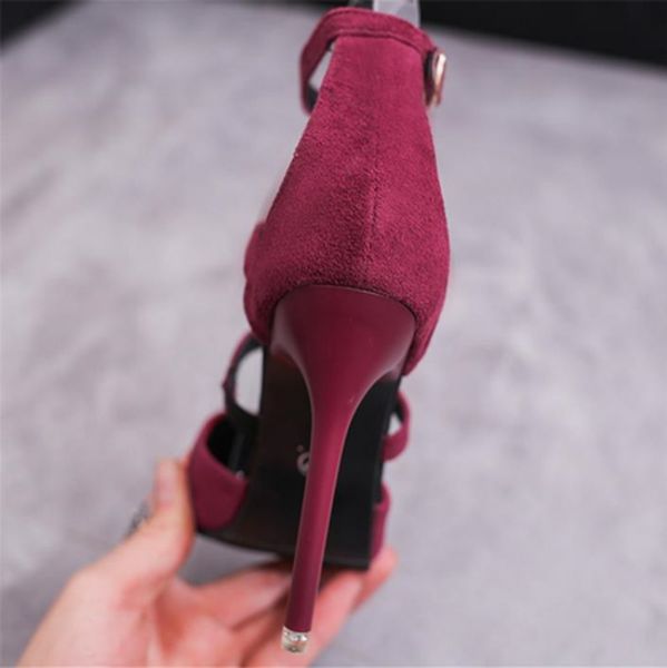 spring states new pointed high-heeled shoes with shallow mouth buckle female shoes suede straps single shoes pumps, Black
spring states new pointed high-heeled shoes with shallow mouth buckle female shoes suede straps single shoes pumps, Black