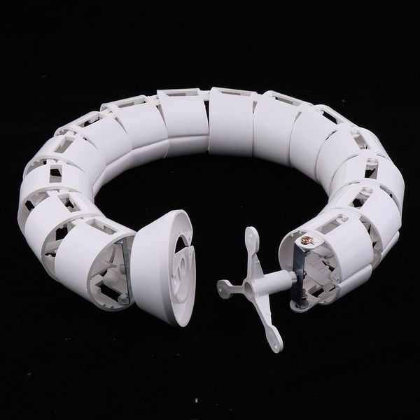 30inch adjustable cord management tube spine, vertebrae shaped flexible cable organizer for office desk organizing tool 
30inch adjustable cord management tube spine, vertebrae shaped flexible cable organizer for office desk organizing tool