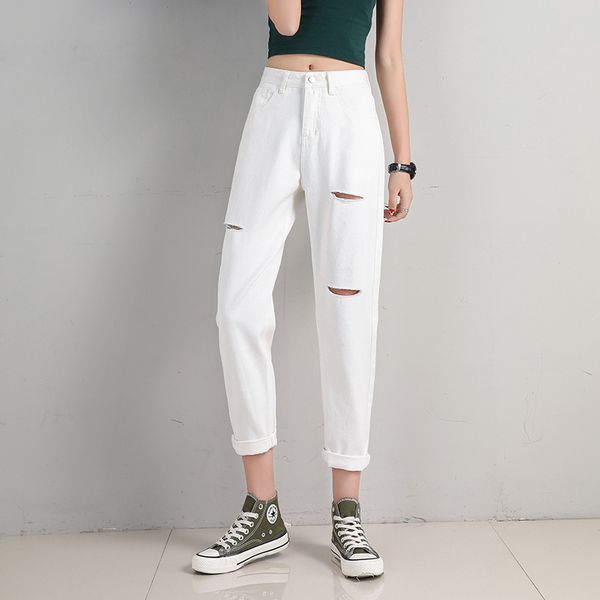 women's jeans vintage high waist straight pant for women loose ripped female denim buttons zipper ankle-length pants ladies, Blue
women's jeans vintage high waist straight pant for women loose ripped female denim buttons zipper ankle-length pants ladies, Blue