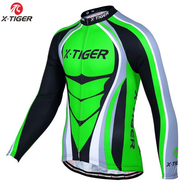 racing jackets x-tiger pro long sleeve cycling jerseys mountain bike clothing breathable bicycle clothes wear ropa ciclismo, Black;red
racing jackets x-tiger pro long sleeve cycling jerseys mountain bike clothing breathable bicycle clothes wear ropa ciclismo, Black;red