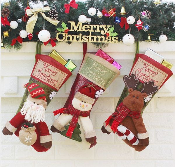 fanlus christmas socks gift bag santa claus, snowman, elk decoration oversized christmas socks
fanlus christmas socks gift bag santa claus, snowman, elk decoration oversized christmas socks