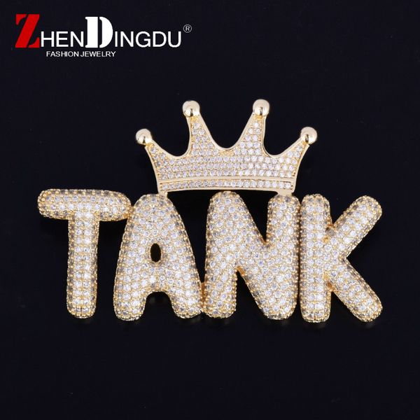 crown small bubble letters necklaces & pendant with 4mm gold silver tennis chain custom name hip hop jewelry
crown small bubble letters necklaces & pendant with 4mm gold silver tennis chain custom name hip hop jewelry